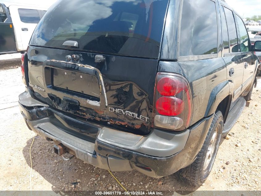 2002 Chevrolet Trailblazer Lt VIN: 1GNDT13S622197413 Lot: 39601778