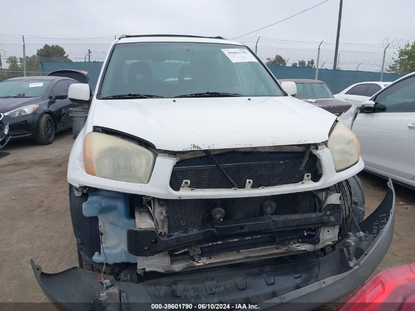 2001 Toyota Rav4 VIN: JTEGH20V710016465 Lot: 39601790