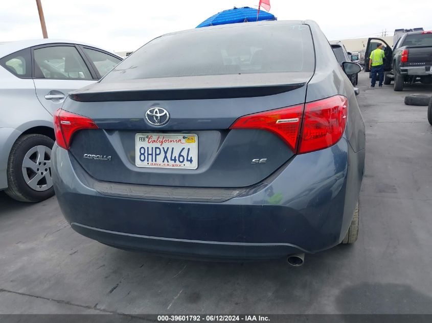 2019 Toyota Corolla Se VIN: 5YFBURHE3KP922496 Lot: 39601792