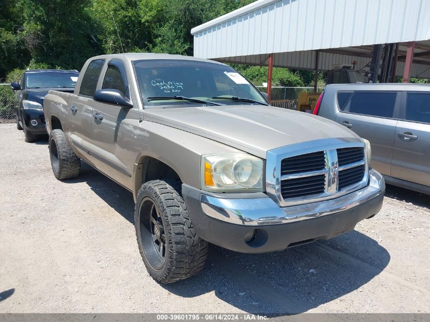 2005 Dodge Dakota Slt VIN: 1D7HE48K15S263679 Lot: 39601795