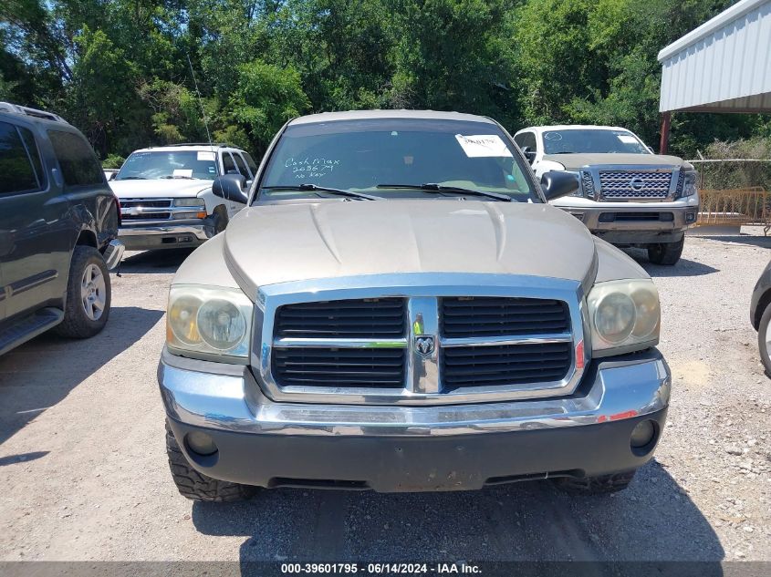 2005 Dodge Dakota Slt VIN: 1D7HE48K15S263679 Lot: 39601795