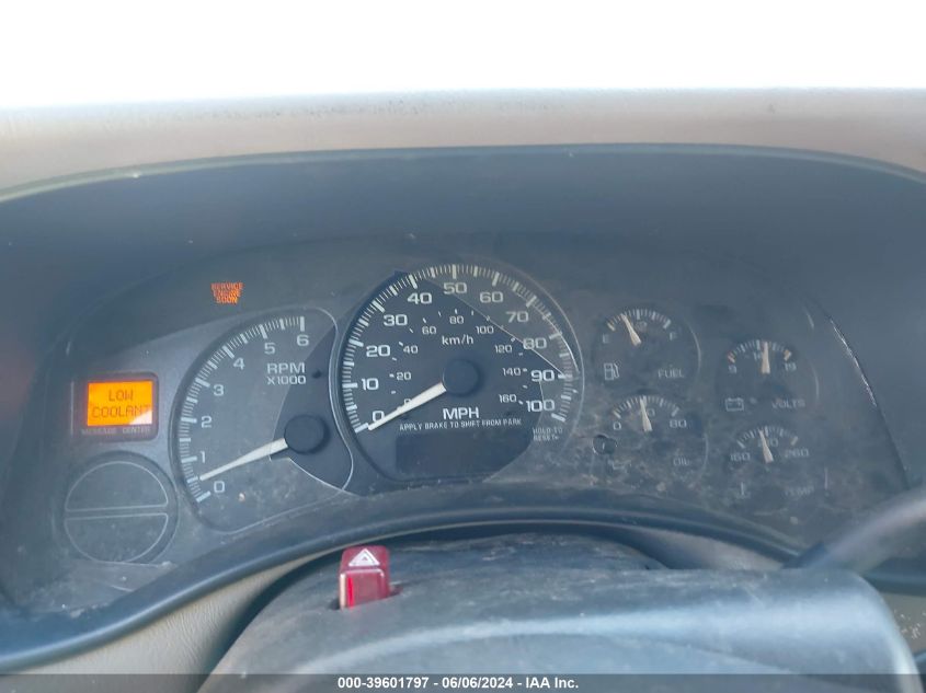 2002 Chevrolet Tahoe Ls VIN: 1GNEC13Z92R154077 Lot: 39601797