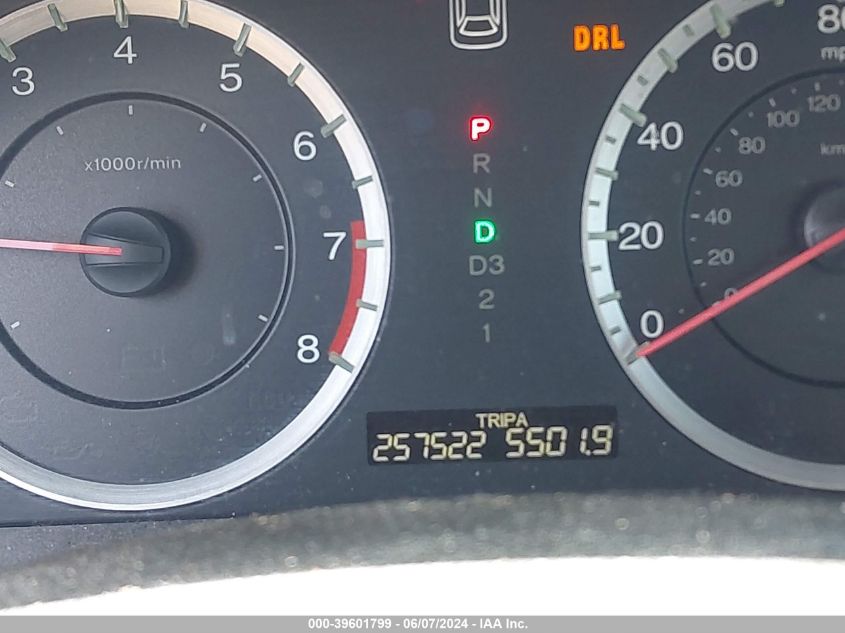 2011 Honda Accord 2.4 Lx VIN: 1HGCP2F30BA131630 Lot: 39601799