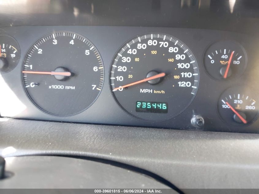 2000 Jeep Grand Cherokee Limited VIN: 1J4GW58S0YC242016 Lot: 39601815