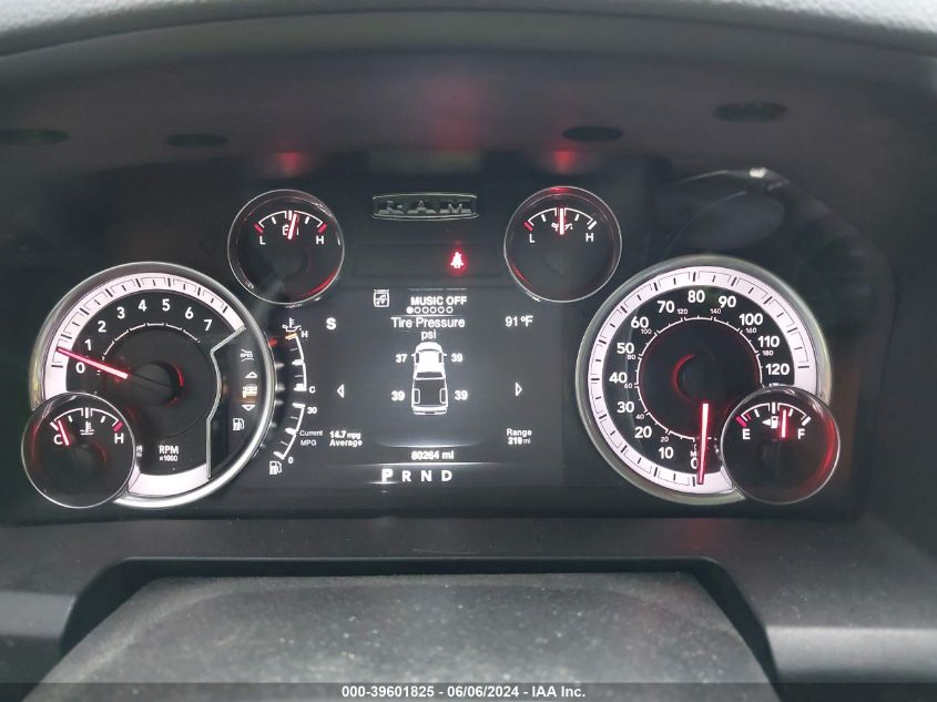 2019 Ram 1500 Classic Big Horn 4X2 6'4 Box VIN: 1C6RR6TT7KS711294 Lot: 39601825