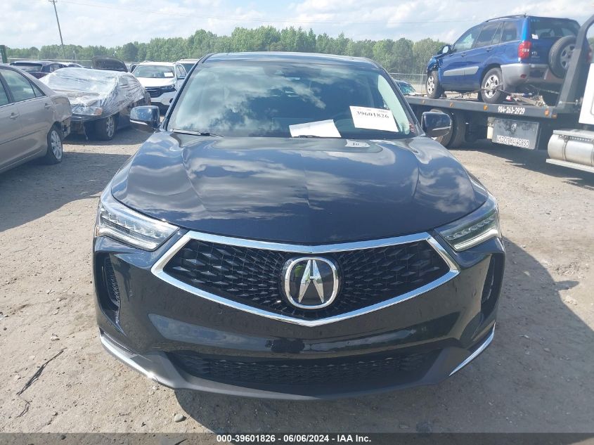 2023 Acura Rdx Technology Package VIN: 5J8TC2H52PL014041 Lot: 39601826