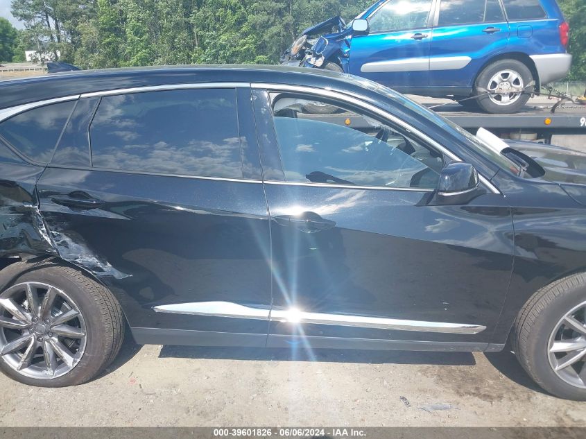 2023 Acura Rdx Technology Package VIN: 5J8TC2H52PL014041 Lot: 39601826