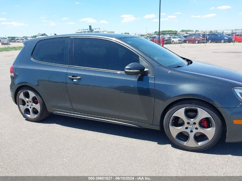 2010 Volkswagen Gti 2-Door VIN: WVWEV7AJ2AW075031 Lot: 39601827