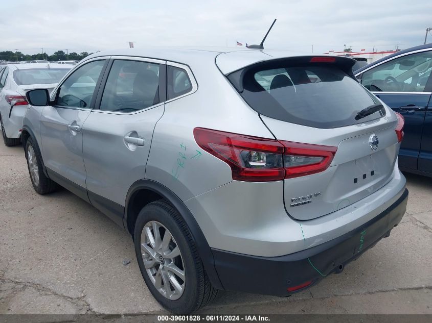 2022 Nissan Rogue Sport S Fwd Xtronic Cvt VIN: JN1BJ1AV9NW344200 Lot: 39601828