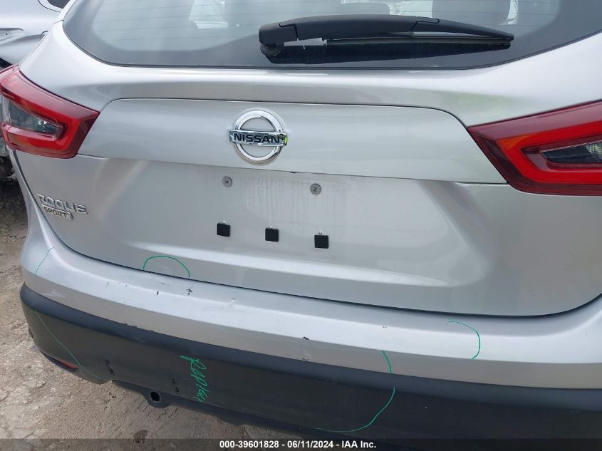 2022 Nissan Rogue Sport S Fwd Xtronic Cvt VIN: JN1BJ1AV9NW344200 Lot: 39601828