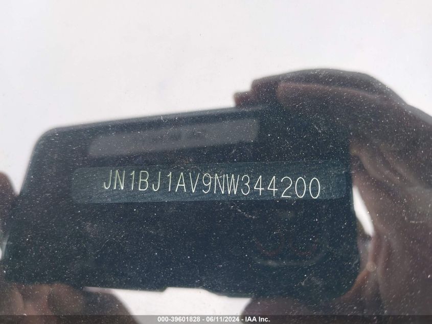 2022 Nissan Rogue Sport S Fwd Xtronic Cvt VIN: JN1BJ1AV9NW344200 Lot: 39601828