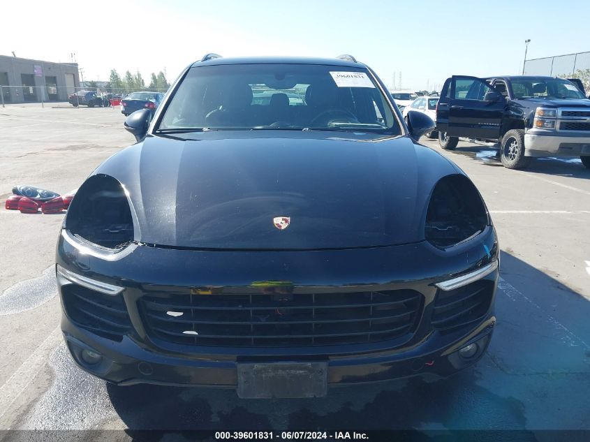 2017 Porsche Cayenne Platinum Edition VIN: WP1AA2A23HKA83550 Lot: 39601831