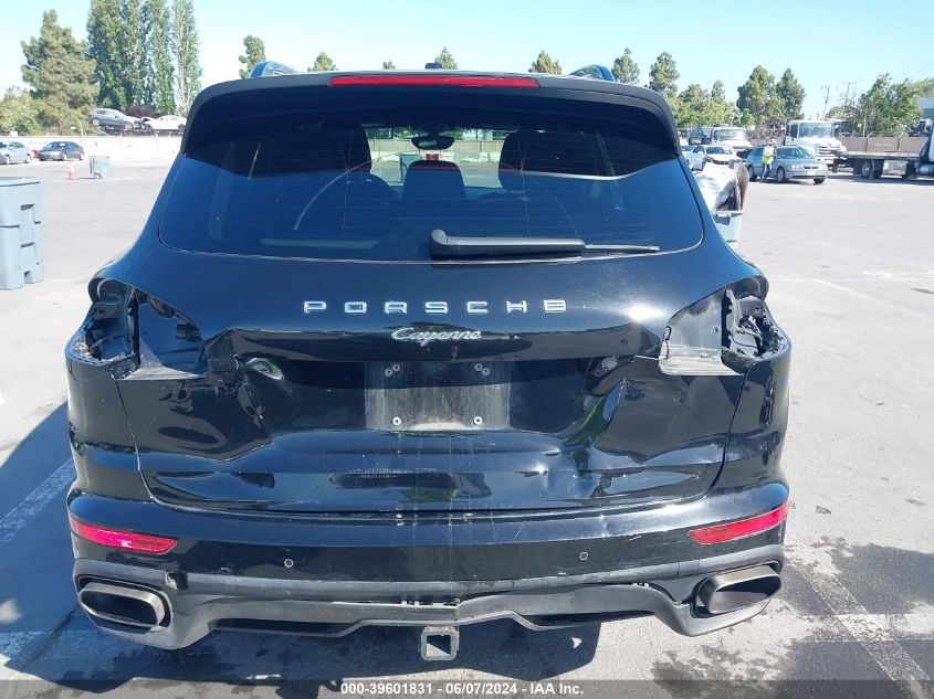 2017 Porsche Cayenne Platinum Edition VIN: WP1AA2A23HKA83550 Lot: 39601831