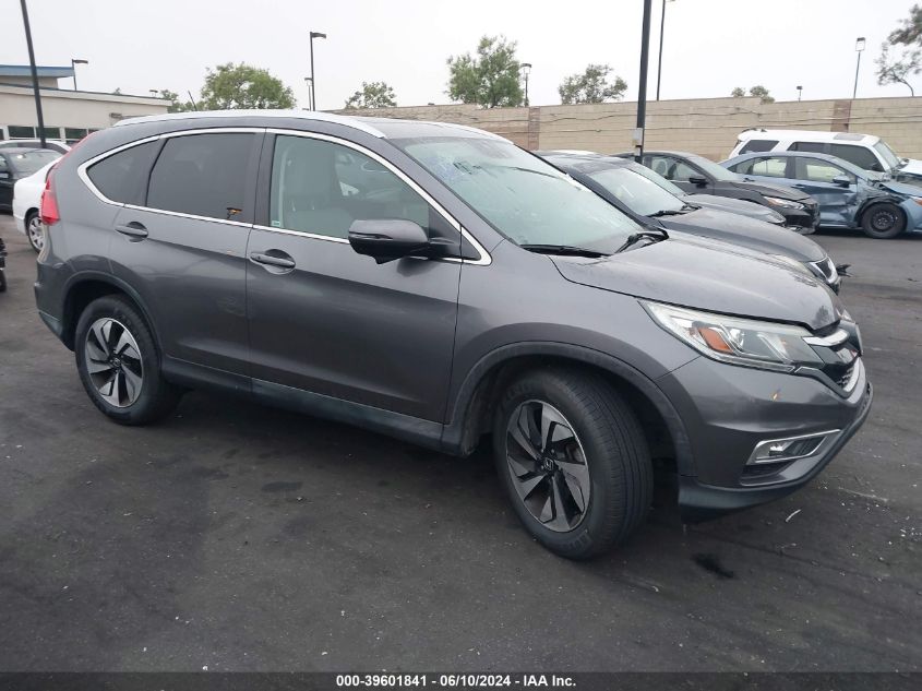 2015 Honda Cr-V Touring VIN: 5J6RM3H92FL025810 Lot: 39601841