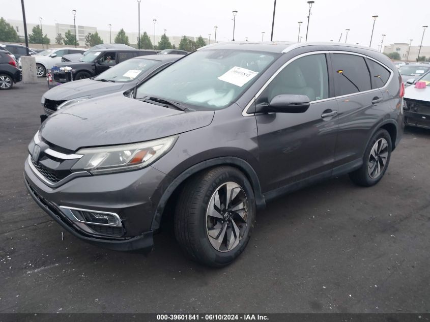 2015 Honda Cr-V Touring VIN: 5J6RM3H92FL025810 Lot: 39601841