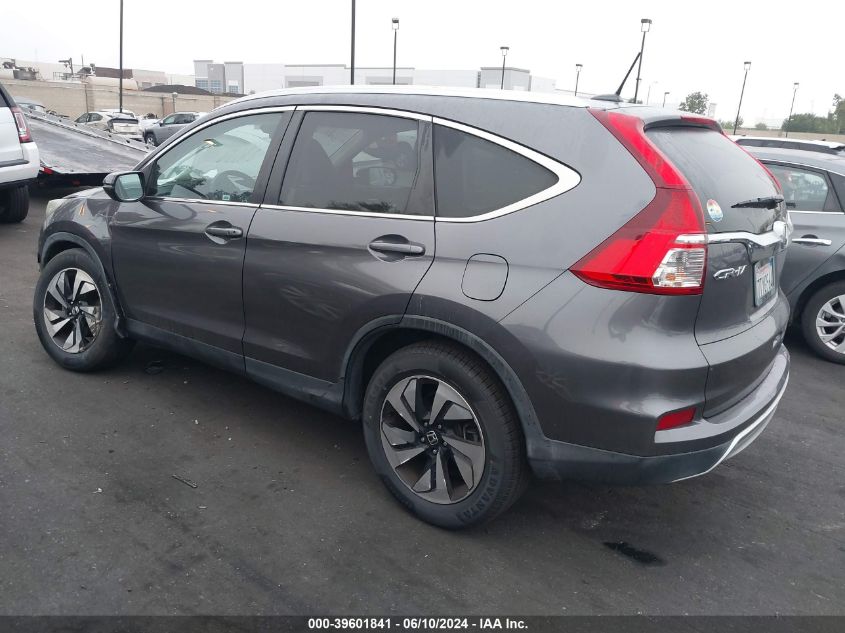 2015 Honda Cr-V Touring VIN: 5J6RM3H92FL025810 Lot: 39601841