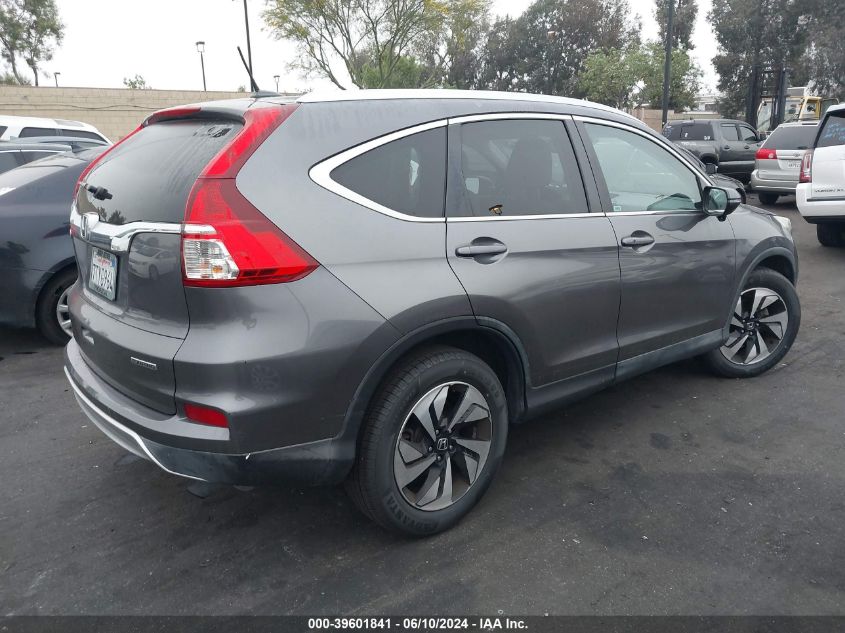 2015 Honda Cr-V Touring VIN: 5J6RM3H92FL025810 Lot: 39601841