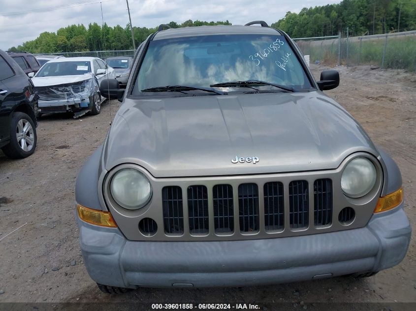 2007 Jeep Liberty Sport VIN: 1J4GL48K77W686560 Lot: 39601858