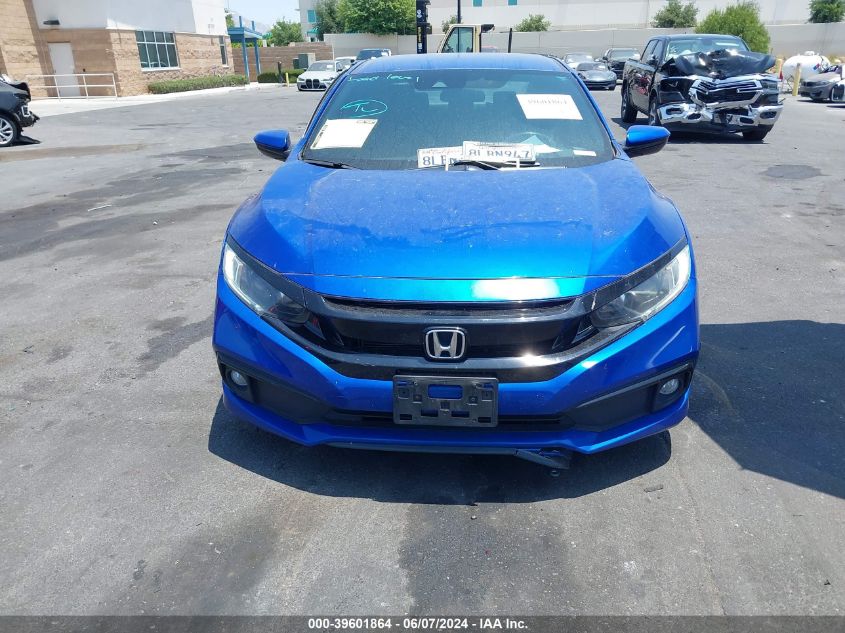 2019 Honda Civic Sport VIN: 2HGFC2F80KH506034 Lot: 39601864