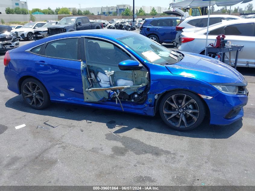 2019 Honda Civic Sport VIN: 2HGFC2F80KH506034 Lot: 39601864