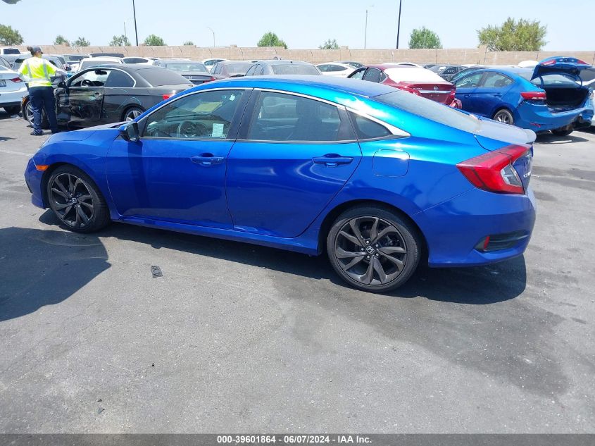 2019 Honda Civic Sport VIN: 2HGFC2F80KH506034 Lot: 39601864