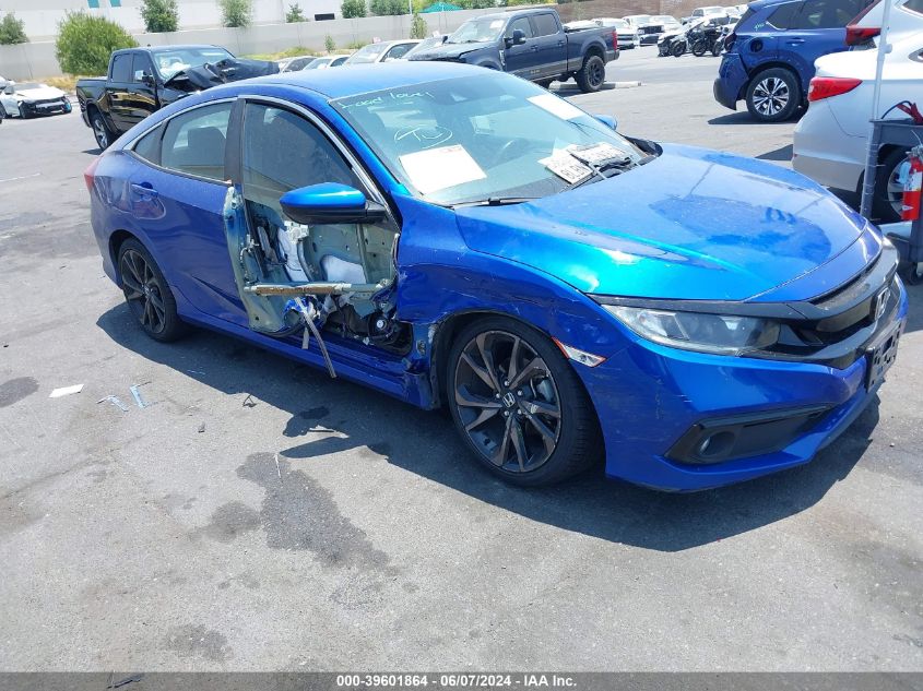 2019 Honda Civic Sport VIN: 2HGFC2F80KH506034 Lot: 39601864