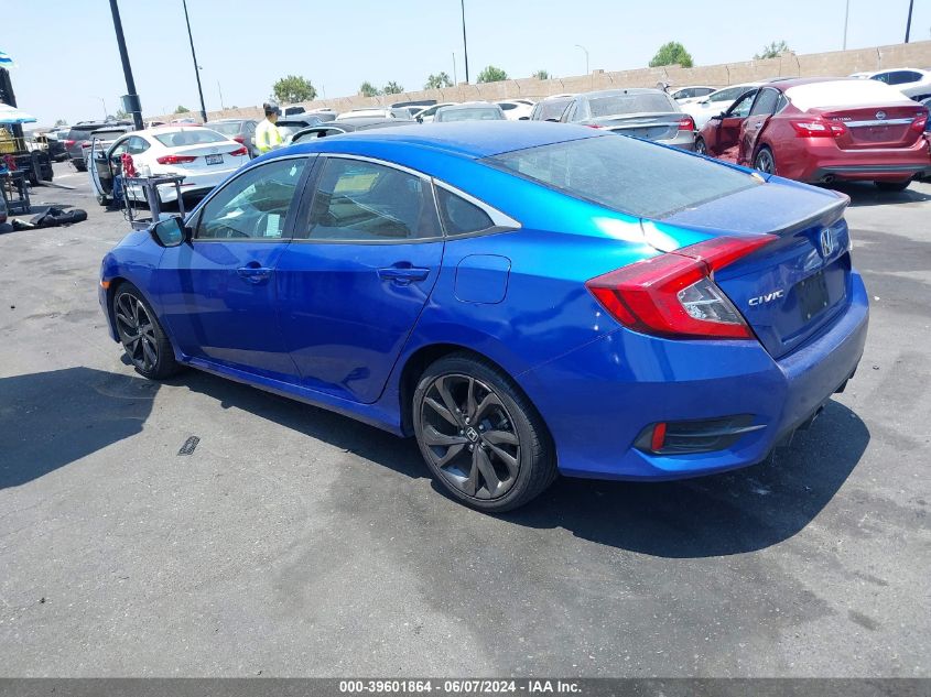 2019 Honda Civic Sport VIN: 2HGFC2F80KH506034 Lot: 39601864