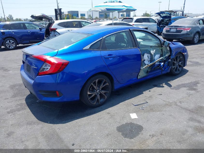 2019 Honda Civic Sport VIN: 2HGFC2F80KH506034 Lot: 39601864