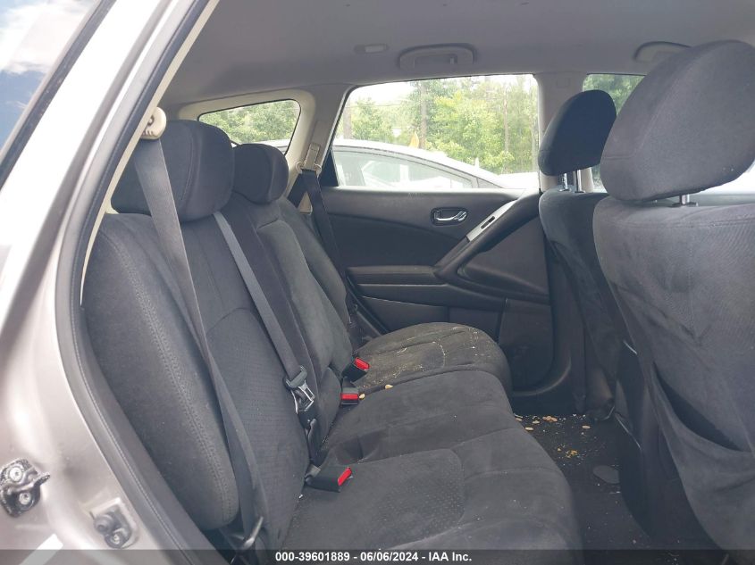 2009 Nissan Murano S VIN: JN8AZ18U99W023895 Lot: 39601889