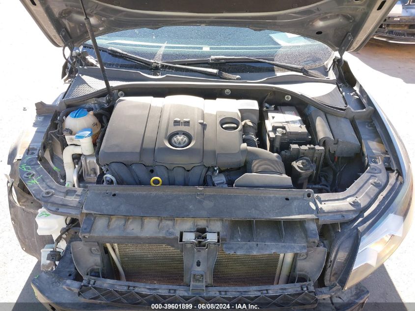 2014 Volkswagen Passat 2.5L Se VIN: 1VWBP7A37EC010985 Lot: 39601899