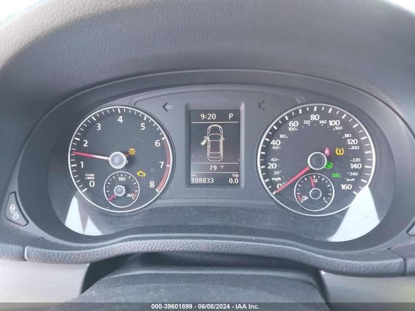 2014 Volkswagen Passat 2.5L Se VIN: 1VWBP7A37EC010985 Lot: 39601899