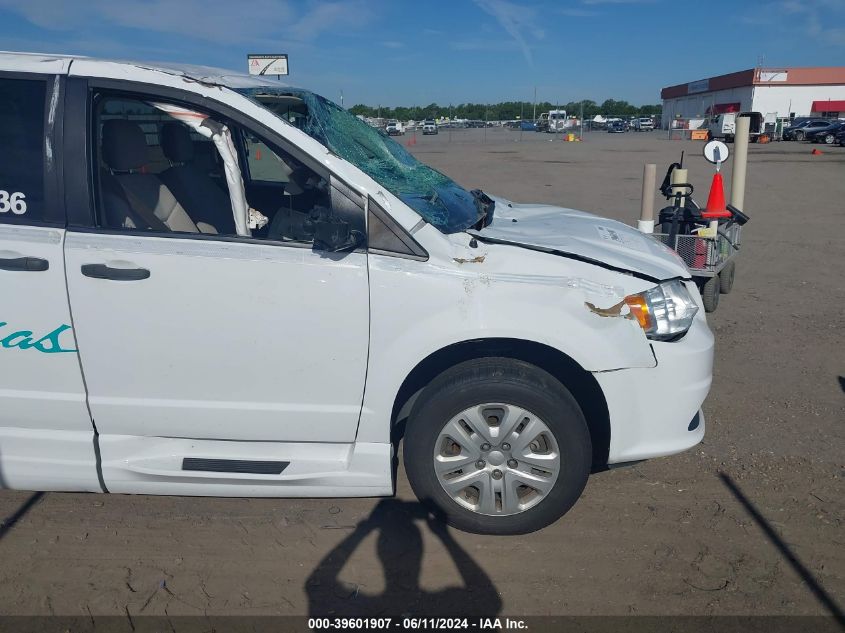 2019 Dodge Grand Caravan Se VIN: 2C7WDGBG7KR880178 Lot: 39601907