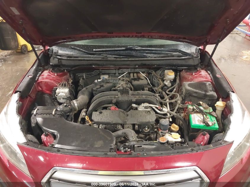 2015 Subaru Outback 2.5I Premium VIN: 4S4BSBCC9F3330467 Lot: 39601909