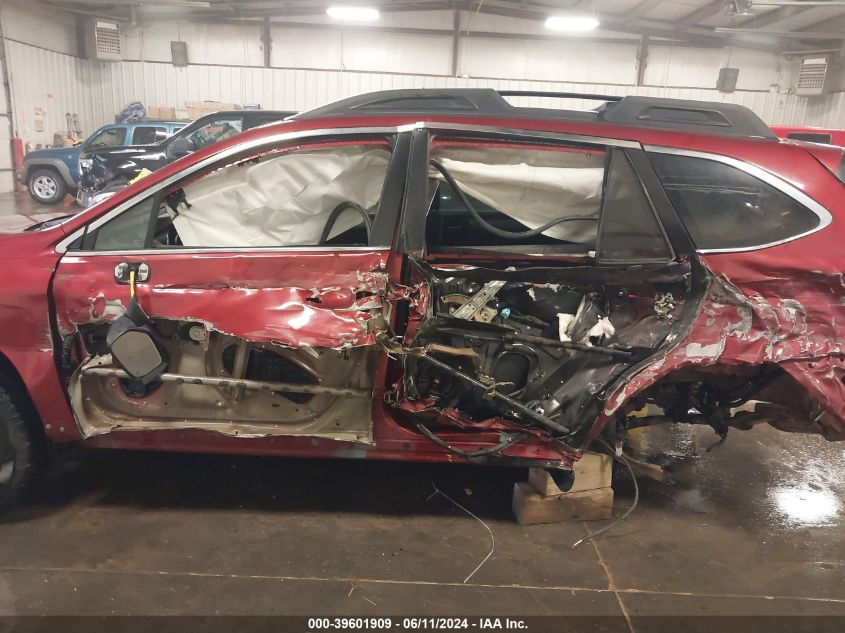 2015 Subaru Outback 2.5I Premium VIN: 4S4BSBCC9F3330467 Lot: 39601909