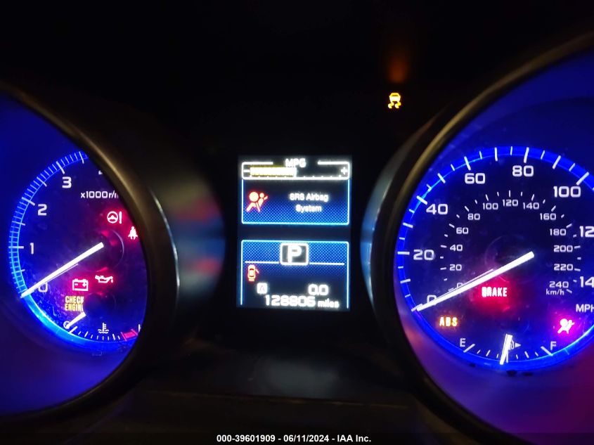 2015 Subaru Outback 2.5I Premium VIN: 4S4BSBCC9F3330467 Lot: 39601909