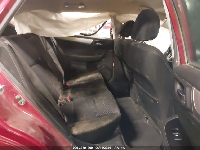 2015 Subaru Outback 2.5I Premium VIN: 4S4BSBCC9F3330467 Lot: 39601909