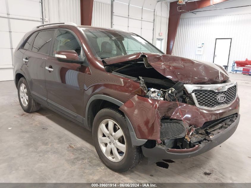 2013 Kia Sorento Lx VIN: 5XYKT4A24DG335916 Lot: 39601914