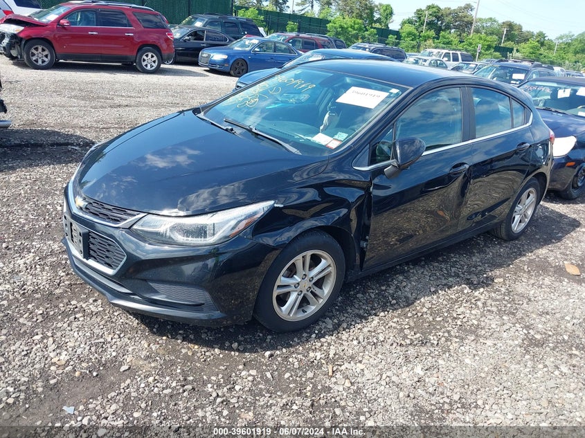 VIN 3G1BE6SM2HS610282 2017 CHEVROLET CRUZE LT AUTO