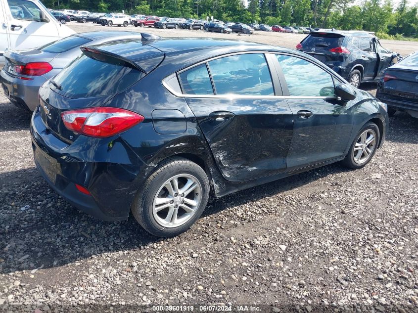 2017 Chevrolet Cruze Lt Auto VIN: 3G1BE6SM2HS610282 Lot: 39601919