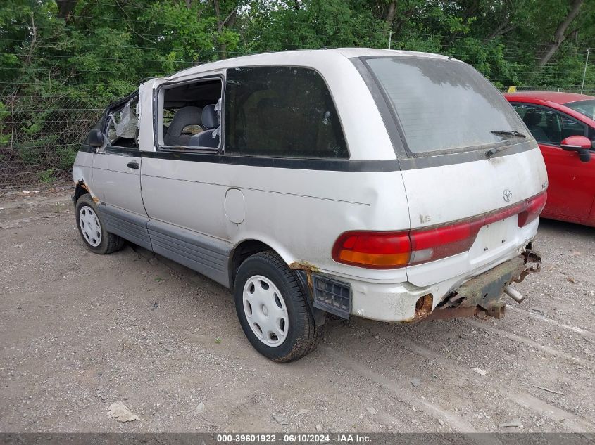 1993 Toyota Previa Le VIN: JT3AC22S5P1015172 Lot: 39601922