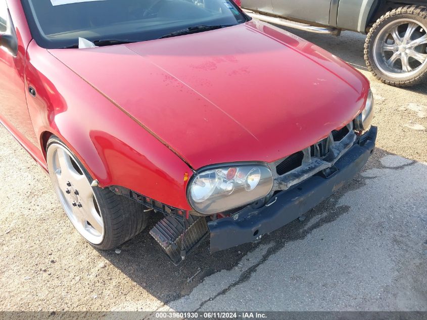 2003 Volkswagen Gti 1.8T (A5)/1.8T (M5) VIN: 9BWDE61J134037073 Lot: 39601930