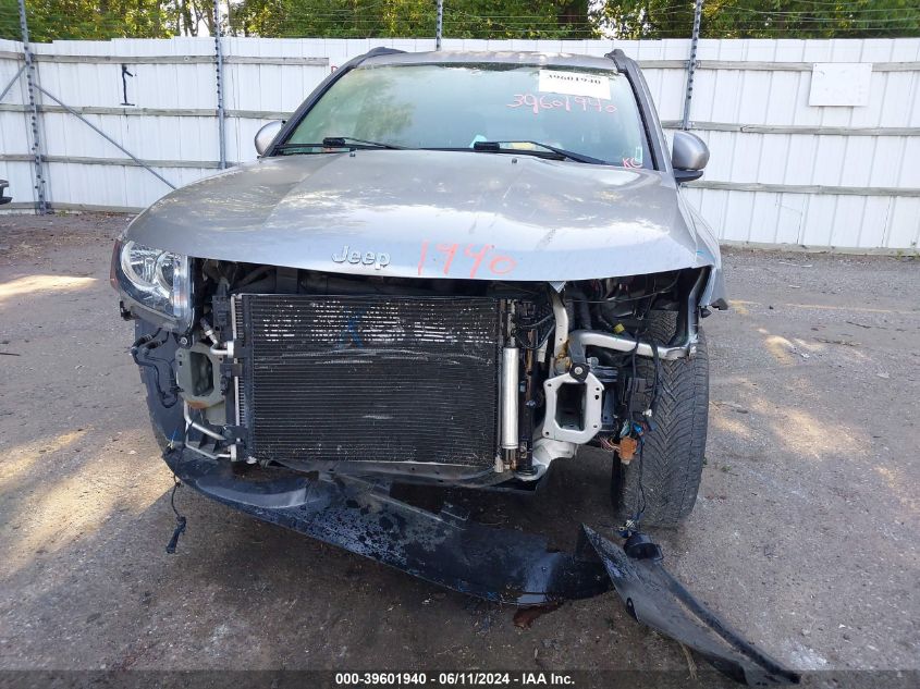 2017 Jeep Compass Latitude 4X4 VIN: 1C4NJDEB6HD154317 Lot: 39601940