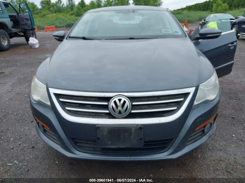 2010 Volkswagen Cc Sport VIN: WVWNP78N28E550499 Lot: 39601941