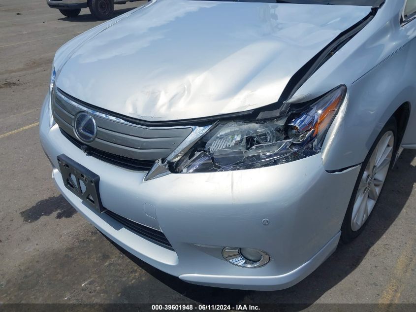 2010 Lexus Hs 250H Premium VIN: JTHBB1BA2A2020222 Lot: 39601948