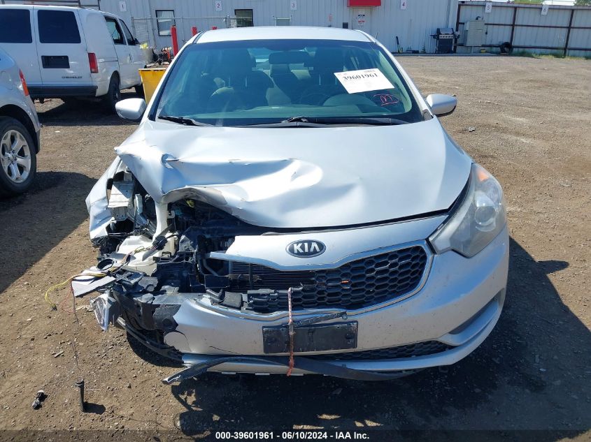 2016 Kia Forte Lx VIN: KNAFK4A69G5565193 Lot: 39601961