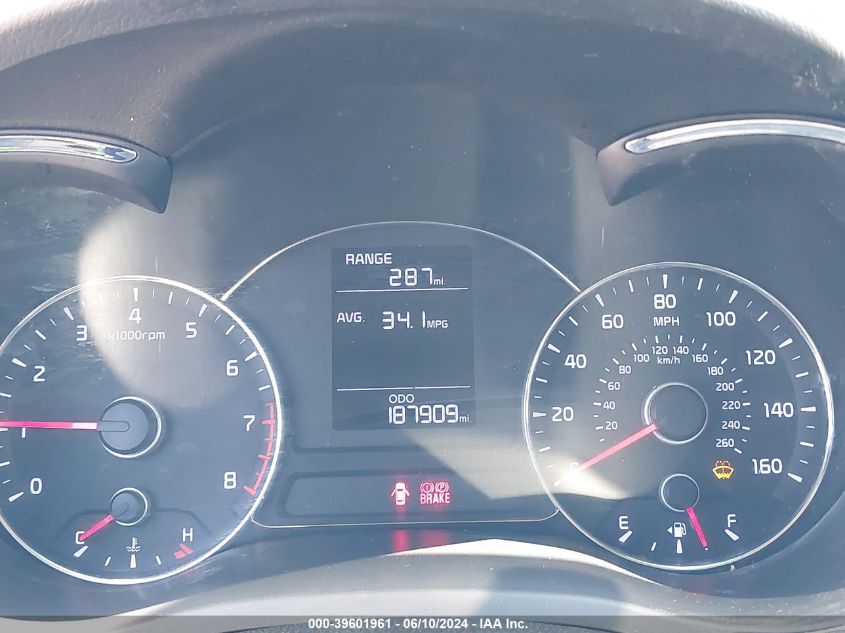 2016 Kia Forte Lx VIN: KNAFK4A69G5565193 Lot: 39601961