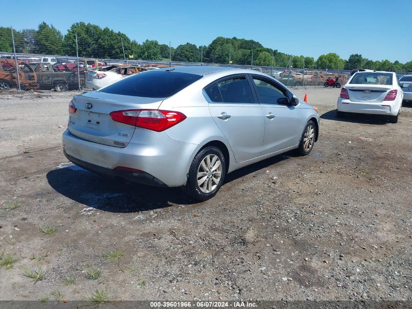 2014 Kia Forte Ex VIN: KNAFX4A83E5053834 Lot: 39601966