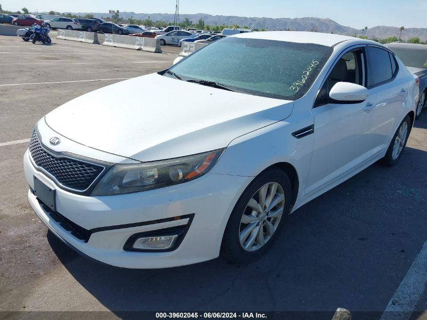 2014 Kia Optima Lx VIN: 5XXGM4A78EG343215 Lot: 39602045