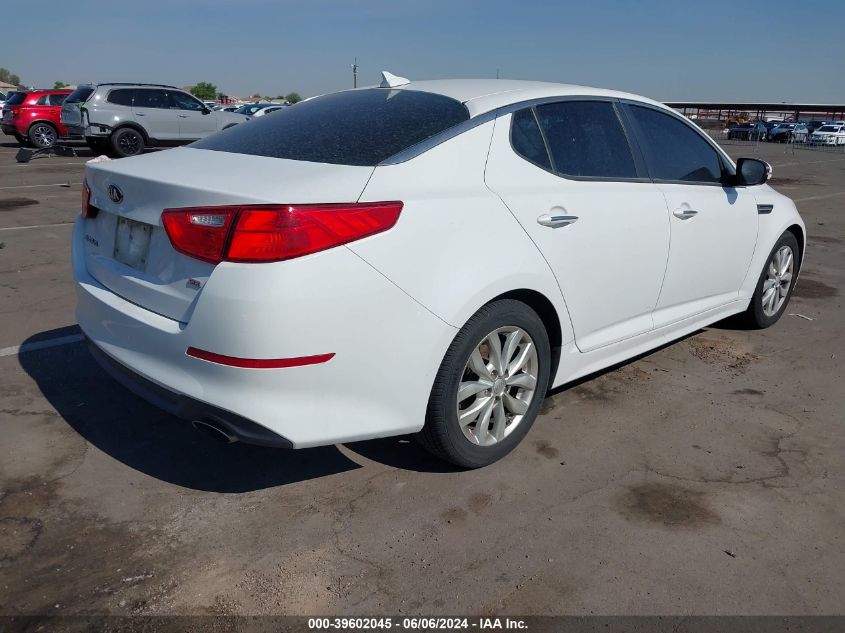 2014 Kia Optima Lx VIN: 5XXGM4A78EG343215 Lot: 39602045