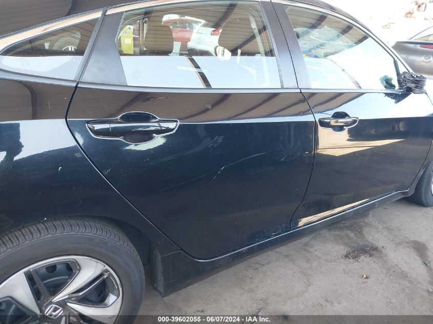 VIN 19XFC2F61KE200629 2019 HONDA CIVIC LX